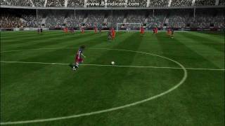 preview picture of video 'fifa 11  amazing goal from midline'