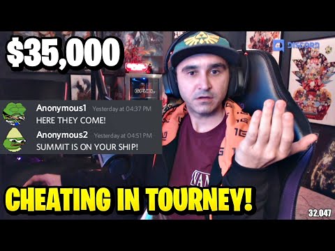 Summit1g Finds Out WINNERS CHEATED in $35,000 Sea of Thieves Tournament!