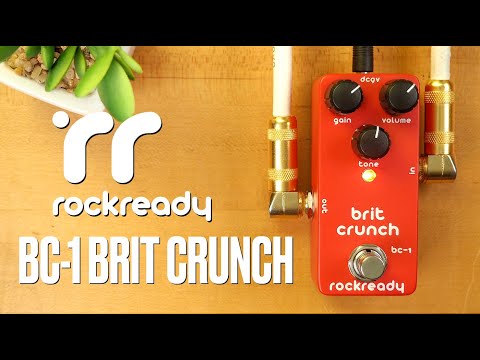 Rockready BC-1 | Brit Crunch Mini Overdrive Pedal. New with Full Warranty! image 8