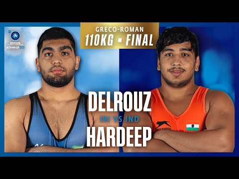 Yazdan DELROUZ (IRI) vs. Hardeep HARDEEP (IND) | U17 WORLD CHAMPIONSHIPS 2025 | GR 110kg Gold Medal