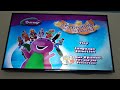 Barney Celebrating Around The World DVD Menu Walk Through