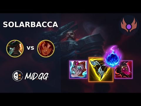 MID.GG: [ solarbacca ] Gangplank MID vs Taliyah | NA MASTER | LOL Season 2025