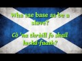 Schocha - Scots wha hae (lyrics) 