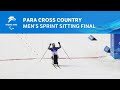 1 2 Finish For China In Para Cross Country Men S Sprint Sitting Final Paralympic Games