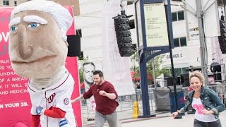 Wait for it...walkers, rockers, &amp; 10-FOOT BOBBLEHEAD DOMINATION!!