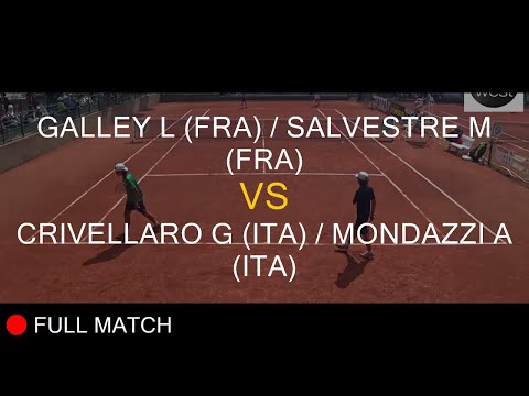 GALLEY L (FRA) / SALVESTRE M (FRA) VS CRIVELLARO G (ITA) / MONDAZZI A (ITA) - La Balle Mimosa 2021