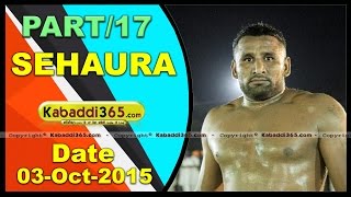 (13) Sehaura (Ludhiana) Kabaddi Tournament 3 Oct 2015