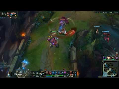 [LOL S8:No Voice] Sion vs Darius (W)