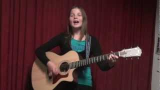 Nikki (11) is playing 'Left That Body Long Ago' (Amy MacDonald)