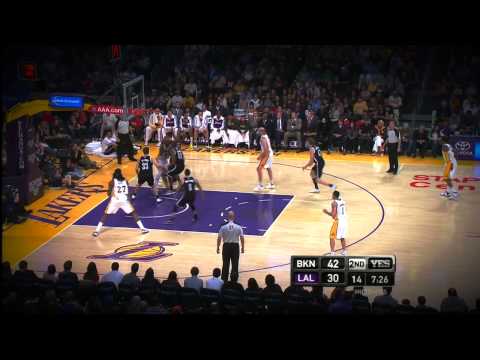 Deron Williams 30pts 7asts 5rebs 6stls vs Lakers - 2/23/14