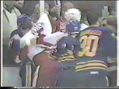 Bob Probert goes nuts on Kevin Maguire