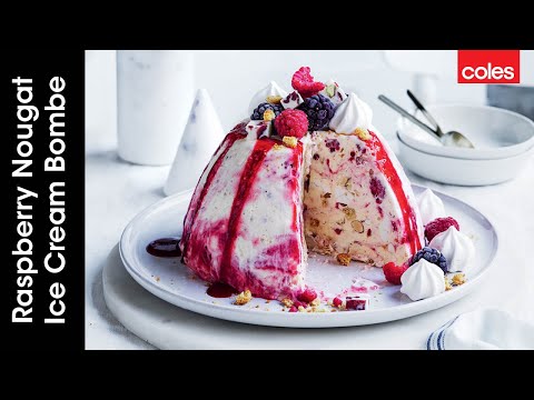 Nougat Ice Cream Cake Bombe | Simple Summer Desserts | Coles Video