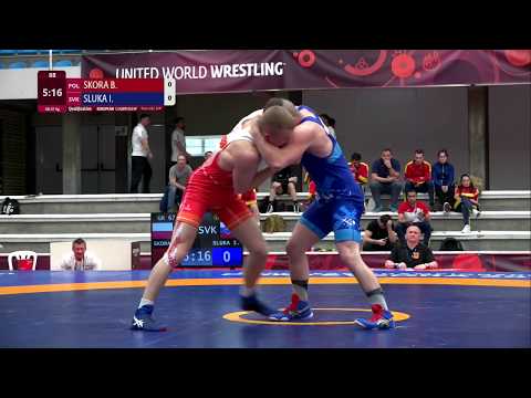 Qual. GR - 67 kg: B. SKORA (POL) v. I. SLUKA (SVK)