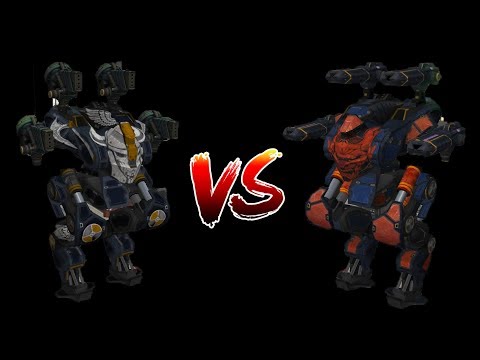 Patton Gust VS Patton Halo | Firepower Comparison | War Robots