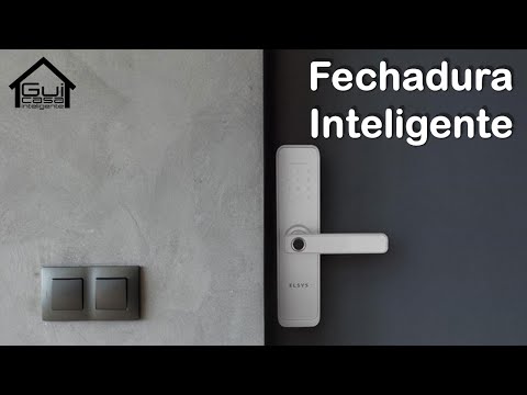 FECHADURA DIGITAL EMBUTIR COM BIOMETRIA ESF-DE2000B - PRATA