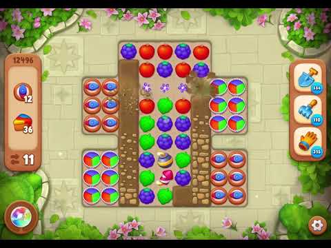 GardenScapes Level 12496 no boosters