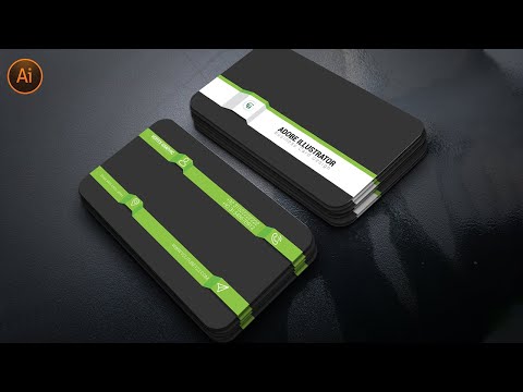 How to Design Business Card in Adobe Illustrator CC
