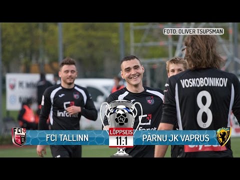 13. voor 2017: FCI Tallinn - Pärnu JK Vaprus 11:1 (3:1)
