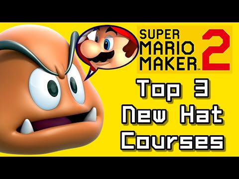 Super Mario Maker 2 Top 3 NEW HELMET (Box & Mask) Courses (Switch)