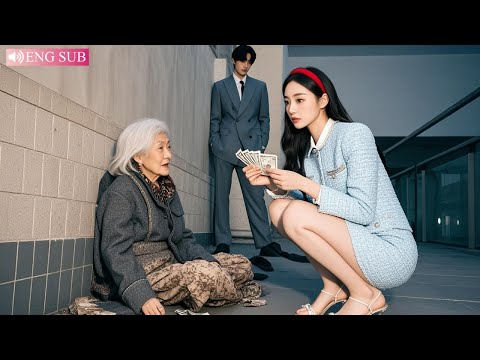 A poor girl helps a begging old woman, unaware she’s the CEO’s grandmother testing her!