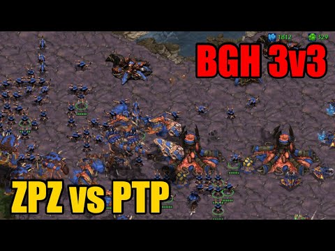 StarCraft BGH 3v3 | Big Game Hunters | Brood War | TeamPlay