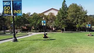 Walk on UCLA Campus Bruin Walk IIB