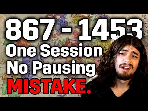 I played a FULL GAME of CK3 in one sitting. It was a mistake.