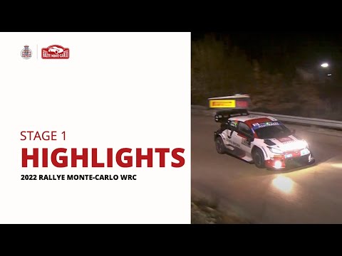 Highlights Stage 1 - Rallye Monte-Carlo 2022