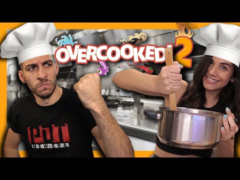 ΕΦΙΑΛΤΗΣ ΣΤΗΝ ΚΟΥΖΙΝΑ ft. PANOSDENT | OVERCOOKED 2 | GamerKonstantina