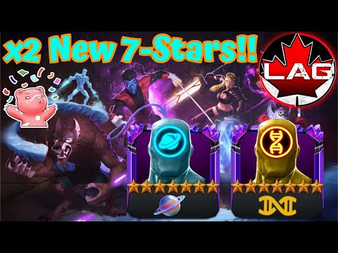 Getting x2 Brand New 7-Star Champions! Cosmic & Mutant! - Marvel Contest of Champions