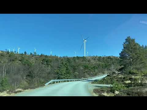 Amazing the Windmill here in Fitjar Norway |#norway #windmill #shorts #touristplace #stord