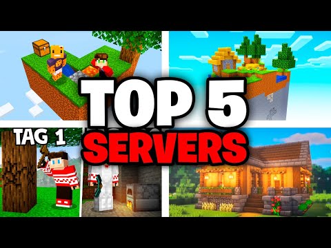 Top 5 *BEST* MINECRAFT SERVERS you MUST Join In 2026!