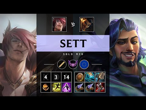 Sett Mid vs Akshan - EUW Master Patch 25.16
