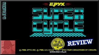 Super Cycle - on the ZX Spectrum 48K !! with Commentary