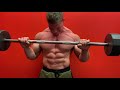 Reverse barbell curls