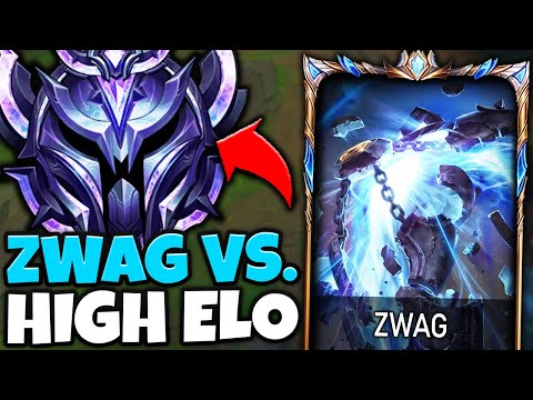 I TOOK MY XERATH INTO HIGH ELO AND THIS HAPPENED... (ZWAG VS. DIAMOND 1) - League of Legends