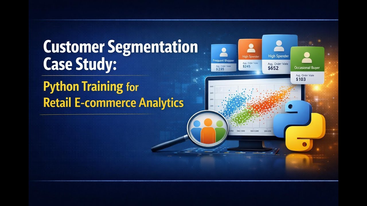 Customer Segmentation Case Study: Python Training for Retail E-commerce Analytics