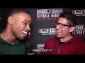 ERROL SPENCE JR "I'M NOT WORRIED ABOUT ANYTHING COME SAT NIGHT! IM GONNA BE A DICTATOR IN THAT RING"