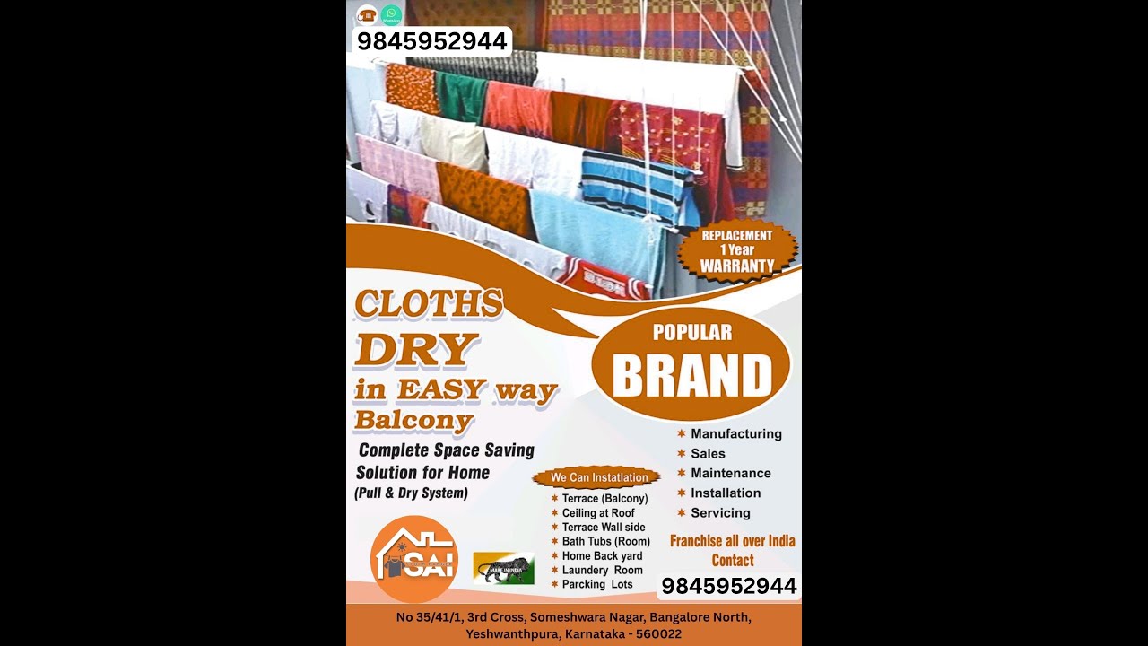 Ceiling Cloth Hanger for homes - Sai Cloth Hanger https://nexcard.gopafy.com/scan?id=8C07IIJV