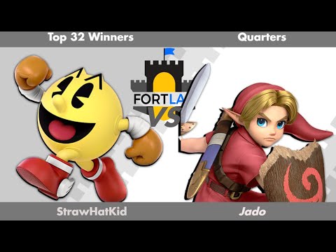 StrawHatKid (Pac Man) VS Jado (Young Link) FortLAN 2023 Top 32 Winners Quarter Finals