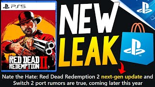 MASSIVE New Red Dead Redemption 2 PS5 LEAK Update + More PS5 Game News and Updates!