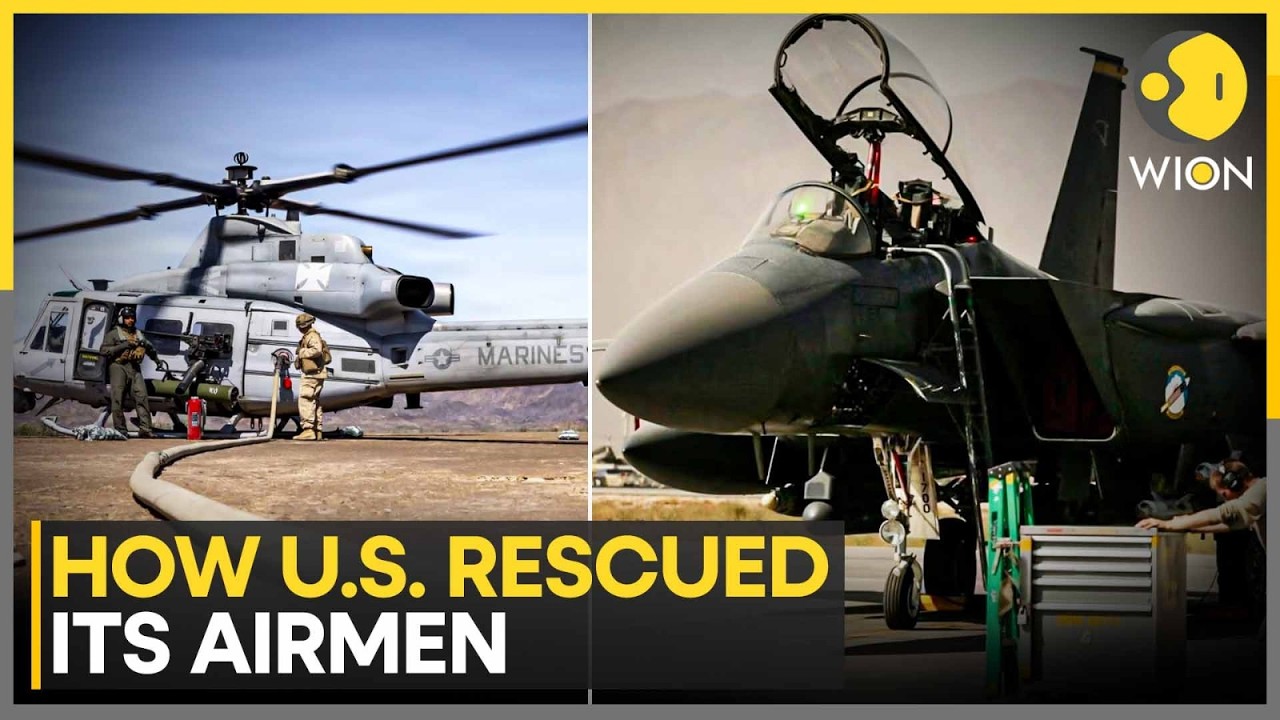 US-Iran War: Trump Tells The Story Behind Second Airmen Rescue |WION World News