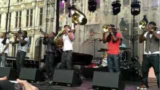 Hypnotic Brass Ensemble in Brugge (Bruges) Belgium 4-08-2012