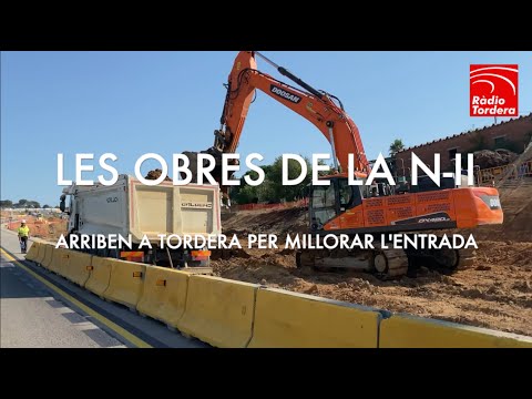 VIDEONOTÍCIES - Les obres a la N-II arriben a Tordera
