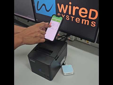 Epson TM-T82X POS Printer WIFI with Loyverse POS software