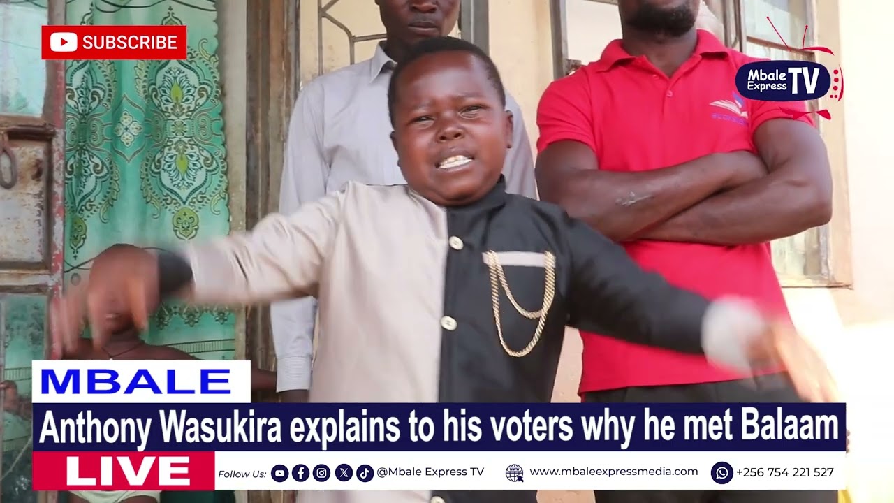 Anthony wasukira addresses voters in Maluku Ward, Industrial division