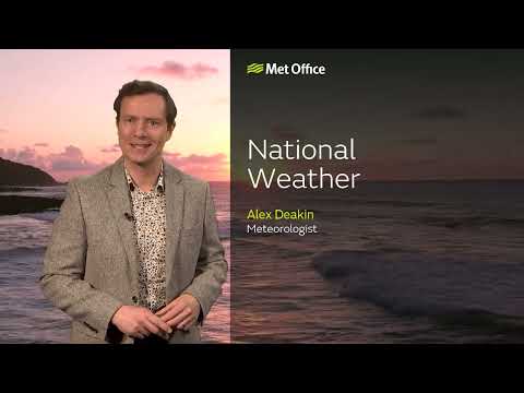 06/02/23 – Drier for many – Afternoon Weather Forecast UK – Met Office Weather