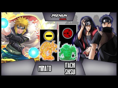 Minato vs Itachi and Shisui Power Levels | Premium Channel