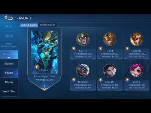 Build Alpha dengan emblem Assasin