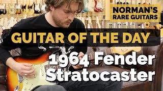 Video thumbnail for Guitar of the Day: Original 1964 Fender Stratocaster | Norman's Rare Guitars by Normans Rare Guitars